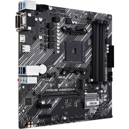 ASUS Asus Tek PRIME A520M-A-CSM A520M-A-CSM AM4 Micro-ATX Motherboard PRIME A520M-A/CSM